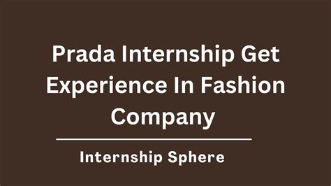 prada new york careers|prada internship.